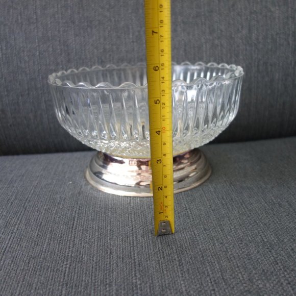 Crista Au Plomb Genuine Lead Crystal Made in England Bleikristall Bowl - Picture 8 of 9